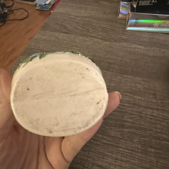 SOLD Bud Vase Pitcher Blue Birds 6" Tall Signed Vintage 1982 Hand Painted Office - Picture 9 of 10